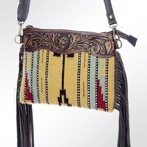 American Darling 9x10" Fringe Cross Body ADBGZ184C